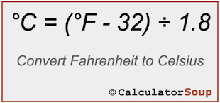 How to Convert Temperature From Fahrenheit to Celsius 