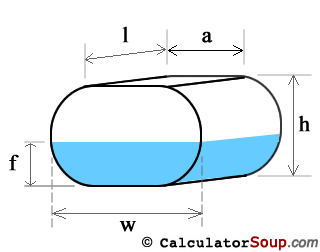 calculate volume of gas in a tank