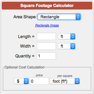 foot width calculator