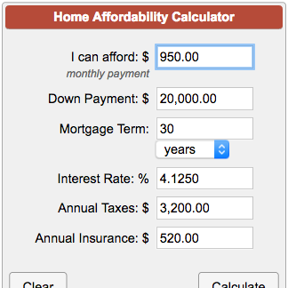 how much house can i get for $4000 a month